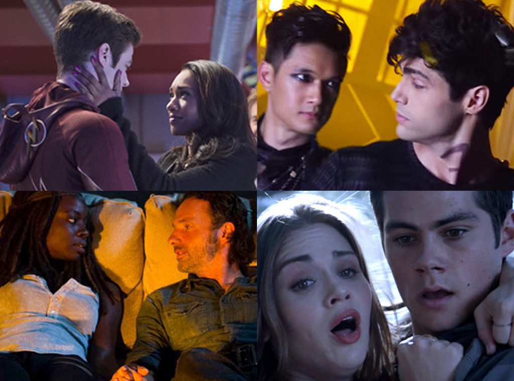 Grant Gustin, Candice Patton, Andrew Lincoln,Danai Guriratt, Holland Roden, Dylan O'Brien Matthew Daddario, Harry Saum Jr. Grant Gustin, Candice Patton, Andrew Lincoln,Danai Guriratt, Holland Roden, Dylan O'Brien Matthew Daddario, Harry Saum Jr.